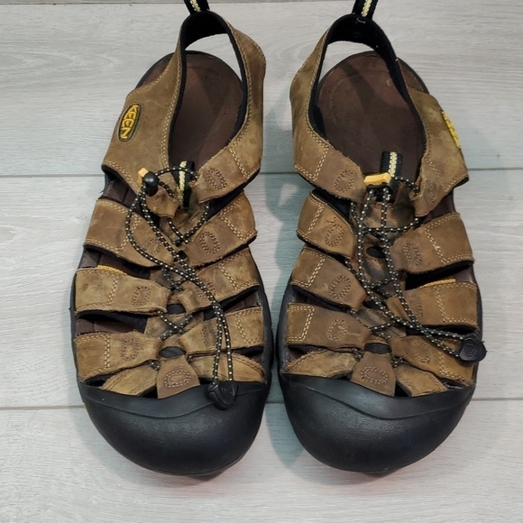 Keen Mens Newport Outdoor Hiking Sandals Leather Shoes sz 14 main image 8
